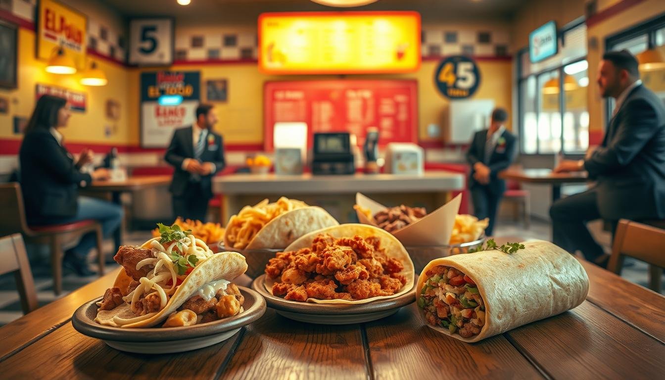 el pollo loco $5 menu