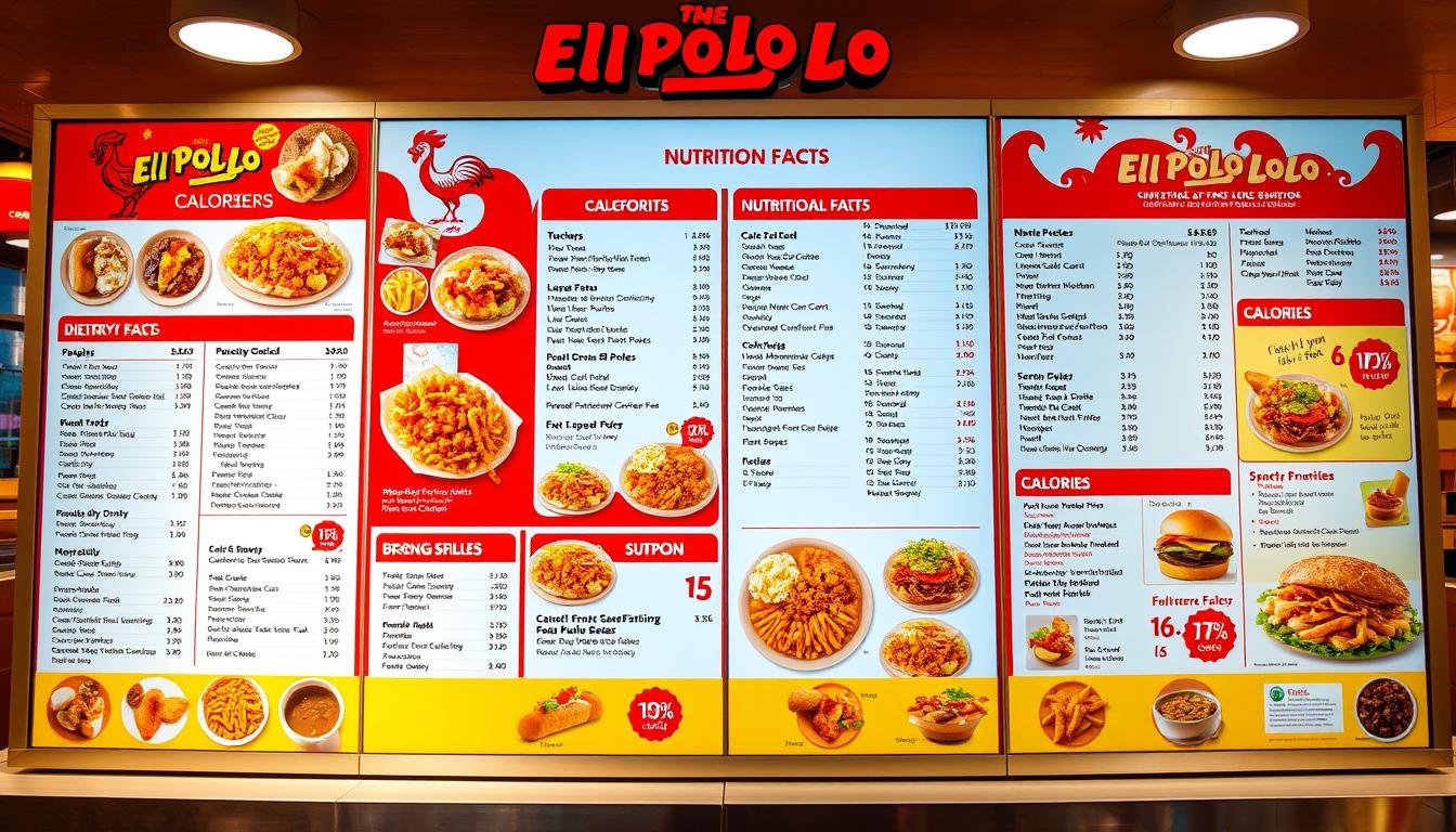 el pollo loco menu nutrition