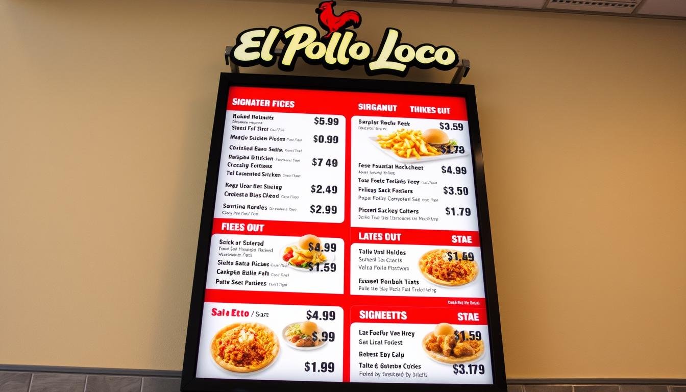 el pollo loco menu prices